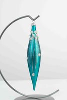 Sopelek Bombka na Choinkę ze Szkła Boże Narodzenie - Morski