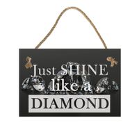 Just shine diamond – Obraz – Tabliczka motywacyjna 20×30