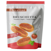 stiratini bruschette tomato & oregano 160 g