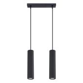 Lampa wisząca KARBON 2 czarny