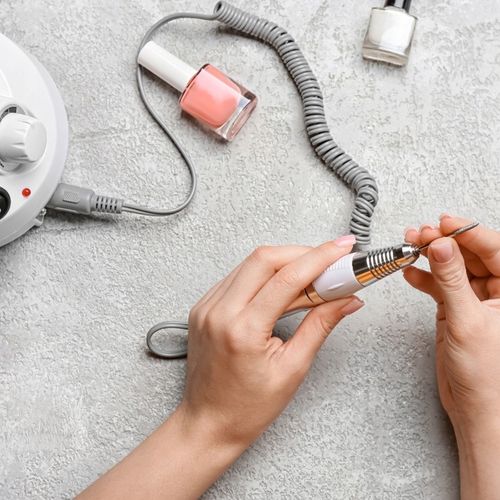 Rączka Prostnica Do Frezarki biało-srebrna Lekka i Cicha 5pin na Arena.pl