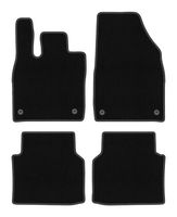Dywaniki welurowe BASIC do Volkswagen ID.4 2020- czarne