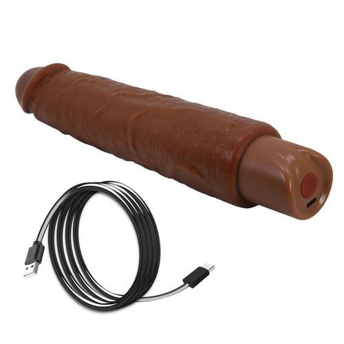 pretty love soren realistic vibrating dildo (brown edition) na Arena.pl
