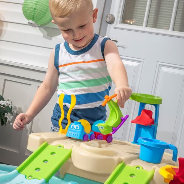 STEP2 Plac Budowy Stół wodny z akcesoriami zdjęcie 8