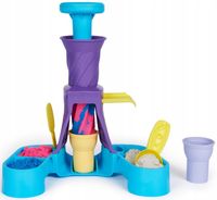 KINETIC SAND PIASEK KINETYCZNY LODY SOFT SERVE STATION + AKCESORIA