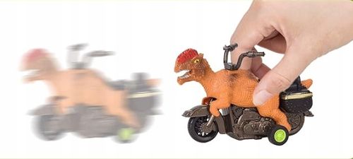 Auto transporter DINOZAUR interaktywny w zestawie z Quadem i motorem na Arena.pl