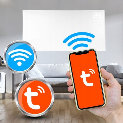 PROMIENNIK GRZEJNIK NA PODCZERWIEŃ IR ELEKTRYCZNY PILOT TUYA WIFI 770W na Arena.pl