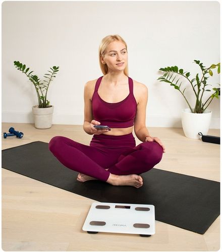 INTELIGENTNA WAGA ŁAZIENKOWA BLUETOOTH ANALITYCZNA APLIKACJA ZEEGMA 17W1 na Arena.pl