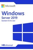 Microsoft Windows Server 2019 RDS 10 User CAL – Licencja WIECZYSTA / Faktura VAT