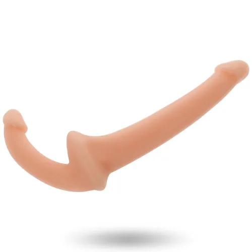 addicted toys model double flex - system podwojny, beżowy, 26 cm na Arena.pl