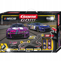 CARRERA GO!!! Tor samochodowy 4,9 m Nascar + 2 samochody 1:43 62582