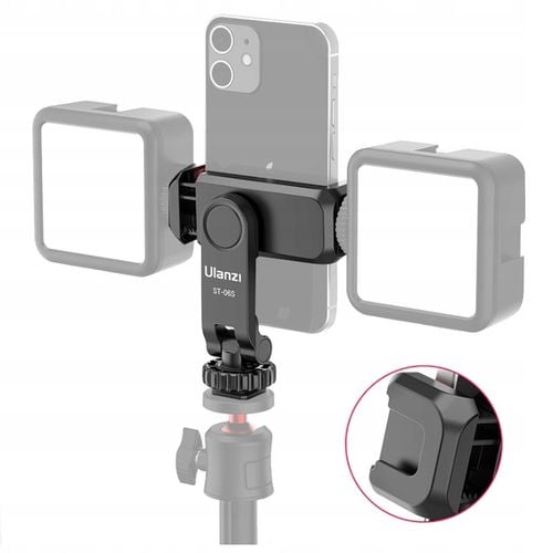 UCHWYT NA TELEFON DO STATYWU APARATU LAMPY RING na Arena.pl