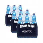 Żywiec Zdrój Mocny Gaz Woda źródlana 1,5 l x 18 sztuk
