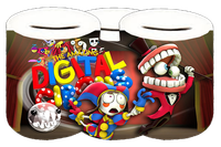 Skarbonka Ceramiczna The Amazing Digital Circus - Niesamowity cyfrowy cyrk