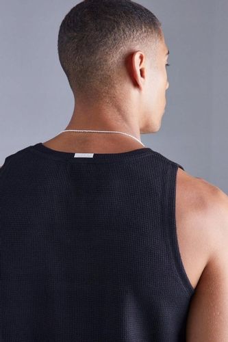 3D6A76 P28 BOOHOOMAN CZARNA KOSZULKA Z TEKSTURĄ L na Arena.pl