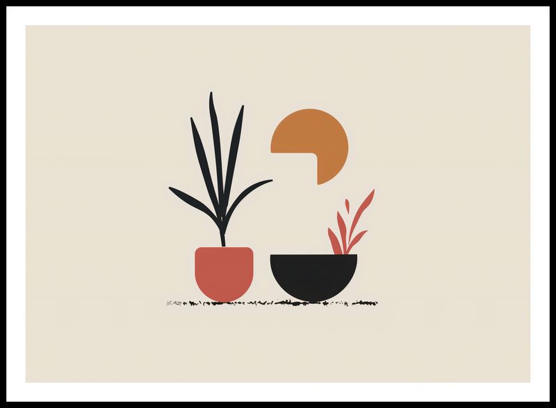 Plakat 84x59,5cm Domowy Ogród zdjęcie 3