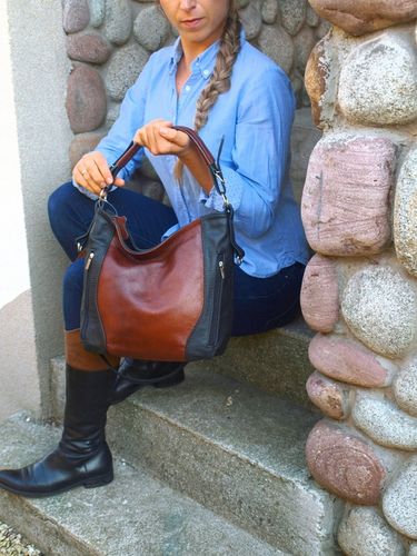 SKÓRZANA TOREBKA LISTONOSZKA 4 KOL SKÓRA WOREK na Arena.pl