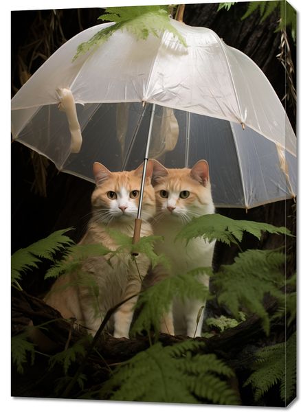 Obraz 70x100cm Podwójna Ochrona zdjęcie 1