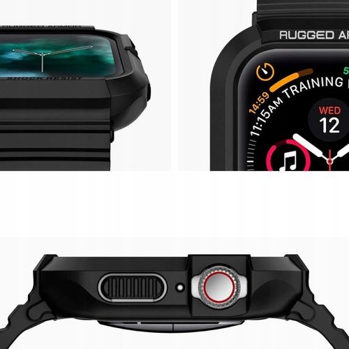 ETUI Z PASKIEM SPIGEN DO APPLE WATCH 8 44 i 45MM CASE PANCERNY na Arena.pl