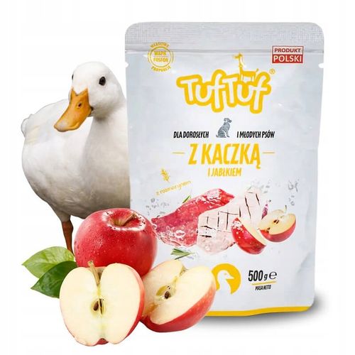 Mokra karma dla psa, saszetki 20 szt. x 500g, zestaw Tuf Tuf mix smaków na Arena.pl