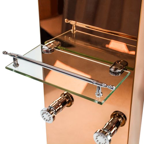 Bateria panel prysznicowy ROSE GOLD na Arena.pl