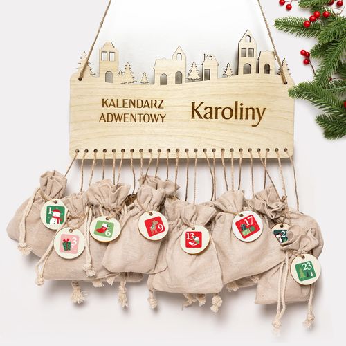 KALENDARZ ADWENTOWY z grawerem dla dziecka  BAZA  02 na Arena.pl