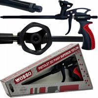 PISTOLET do piany montażowej TEFLONOWY na pianki kleju POKRYTY TEFLONEM PRO