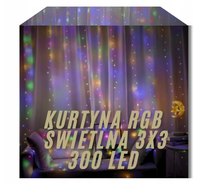 Kurtyna świetlna USB 3m x 3m 300 LEDKS33