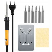 LUTOWNICA KOLBOWA Z REGULACJĄ + 6 GROTÓW WYSOKA JAKOŚĆ