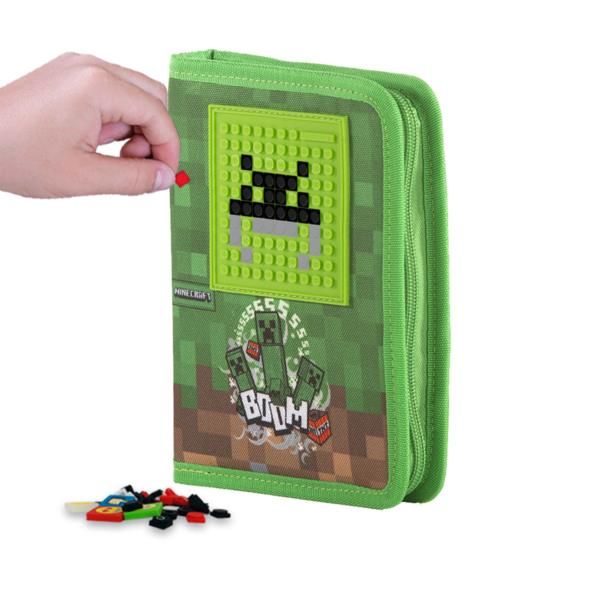 Piórnik Szkolny na Suwak, PIXIE CREW, MINECRAFT zdjęcie 3