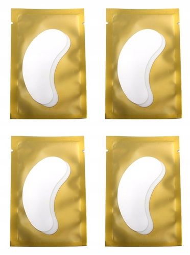 Płatki Pod Oczy Do Przedłużania Rzęs Żółte 50 Par na Arena.pl