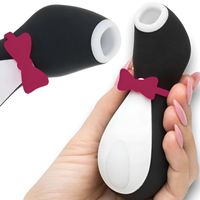 WIBRATOR PINGWINEK POWIETRZNY MASAŻER ŁECHTACZKI BEZDOTYKOWY ORGAZM PREZENT