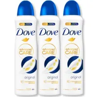 Dove Advanced Care Antyperspirant Original 3x150ml