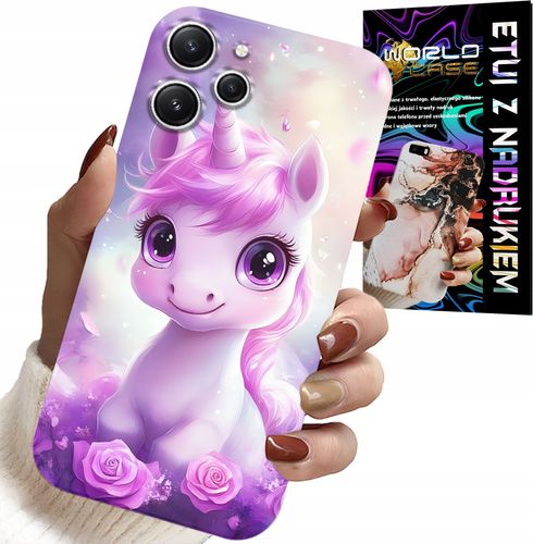 ETUI DO XIAOMI REDMI 12 4G - SŁODKI JEDNOROŻEC, WZORY DLA DZIECI CASE na Arena.pl