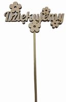 Piker do kwiatów - Dziękujemy z kwiatkiem