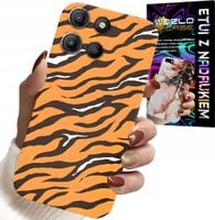 ETUI DO MOTOROLA MOTO G15 - PLECKI W TYGRYSIE PASKI POKROWIEC +SZKŁO