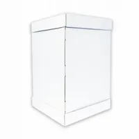 Karton pudełko na wysoki tort pietrowy 22,5x22,5x30 cm MOCNE OPAKOWANIE