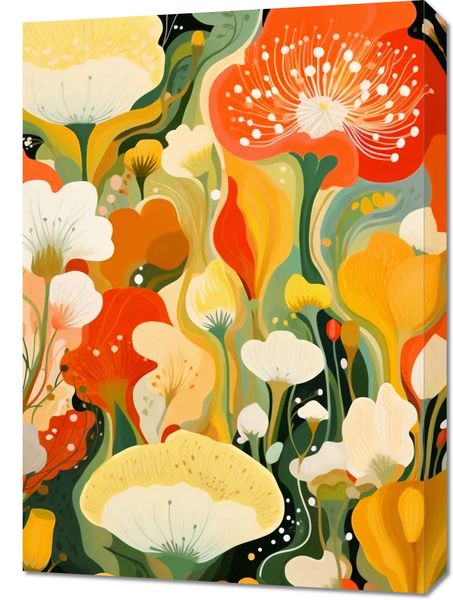 Obraz 50x70cm Kwiatowy Raj zdjęcie 1