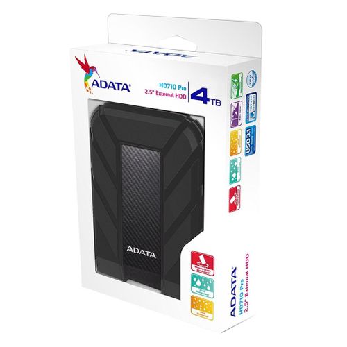 External HDD Adata HD710 Pro External Hard Drive USB 3.1 4TB Black na Arena.pl