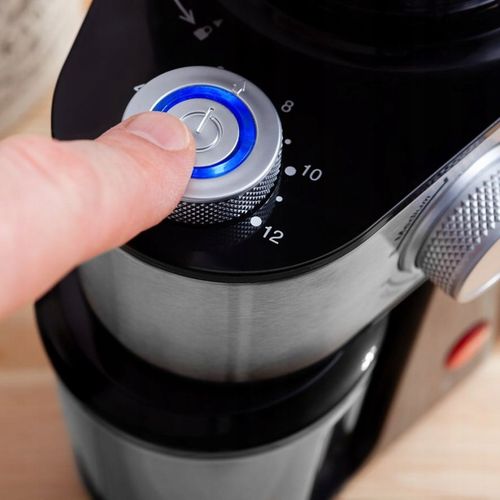 Elektryczny młynek do kawy żarnowy MK170 ELDOM czarny na Arena.pl