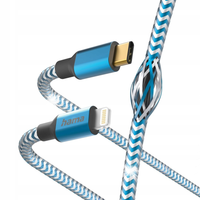 Kabel HAMA Ładujący/data Reflected USB typ C - Lightning/MFI 1.5m 201561