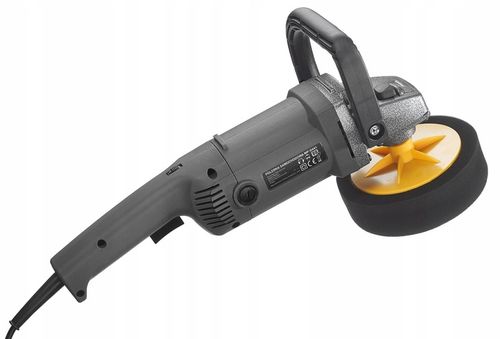 POLERKA SAMOCHODOWA SZLIFIERKA 2600W z REGULACJĄ OBROTÓW +4x GĄBKA POLERSKA na Arena.pl