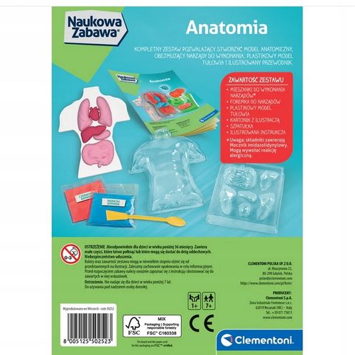 naukowa zabawa anatomia 2523 na Arena.pl