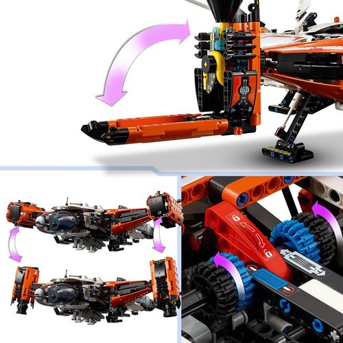 LEGO Technic Transportowy statek kosmiczny VTOL LT81 (42181) na Arena.pl