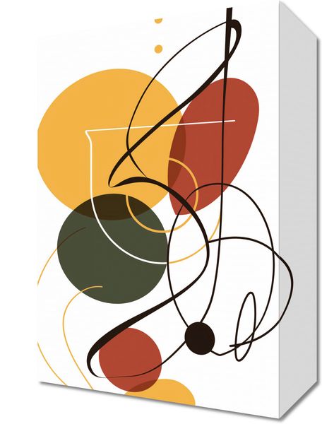 Obraz 20x30cm Taniec Form i Barw zdjęcie 1