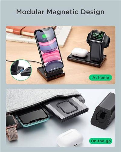 ESR 3IN1 WIRELESS CHARGING STATION BLACK na Arena.pl