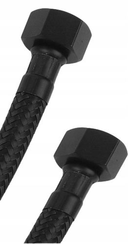 Wąż wężyk do baterii komplet 2 szt CZARNY 3/8 x M10 60 cm N-W na Arena.pl