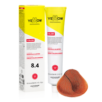 ALFAPARF YELLOW Farba do włosów 8.4 - Jasny miedziany blond - 100ml