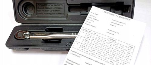 KLUCZ DYNAMOMETRYCZNY 1/4" 5-25 Nm DO KÓŁ Z BLOKADĄ, na Arena.pl