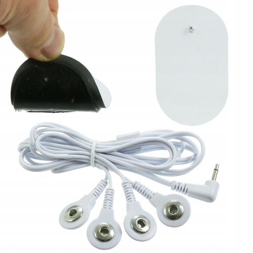 ELEKTROSTYMULATOR MIĘŚNI I NERWÓW TENS EMS ZESTAW ELEKTRODY PADY 2 KANAŁY na Arena.pl